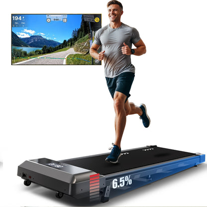 Wandelband – Loopband – Loopmachine – Compacte Wandelmachine – Draadloze Afstandsbediening – Stevig Stalen Frame - QUORE