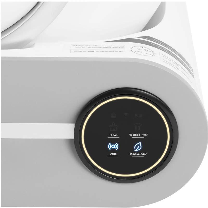 Self-Cleaning Cat Litter Box with Plasma Sterilization, App-Controlled - QUORE