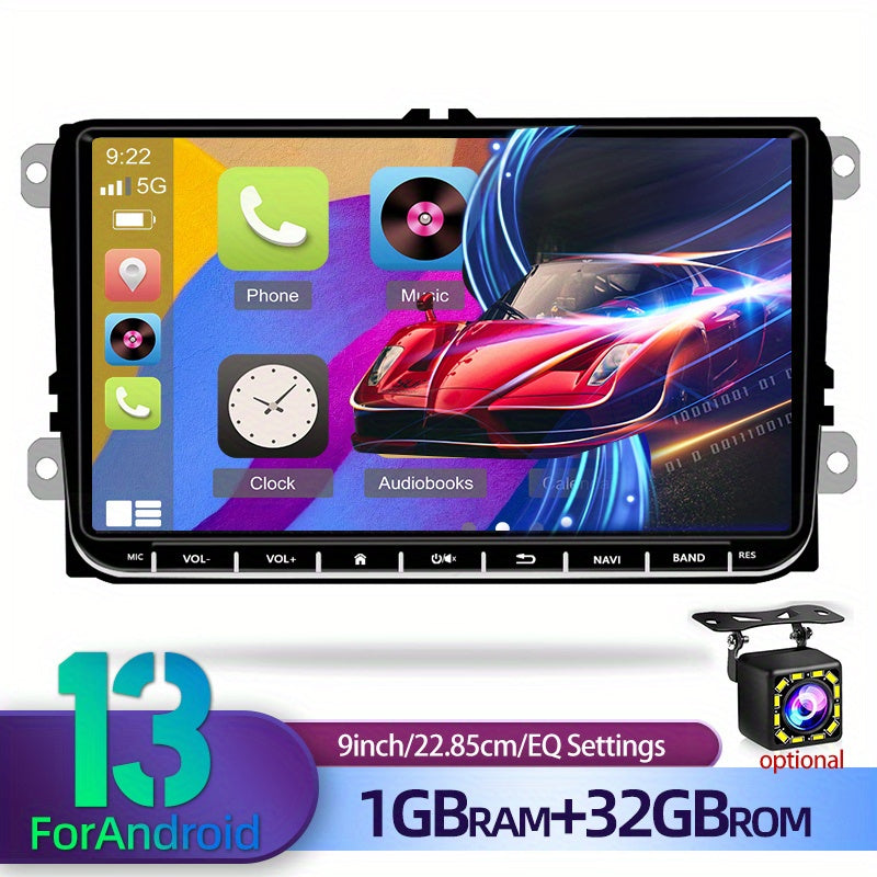 Android 15 Autorradio – Car Multimedia Systeem – Navigatie Unit – Inbouwradio – Android Car Stereo – Draadloos Carplay – 7 Inch Touchscreen – Achteruitrijcamera Inclusief