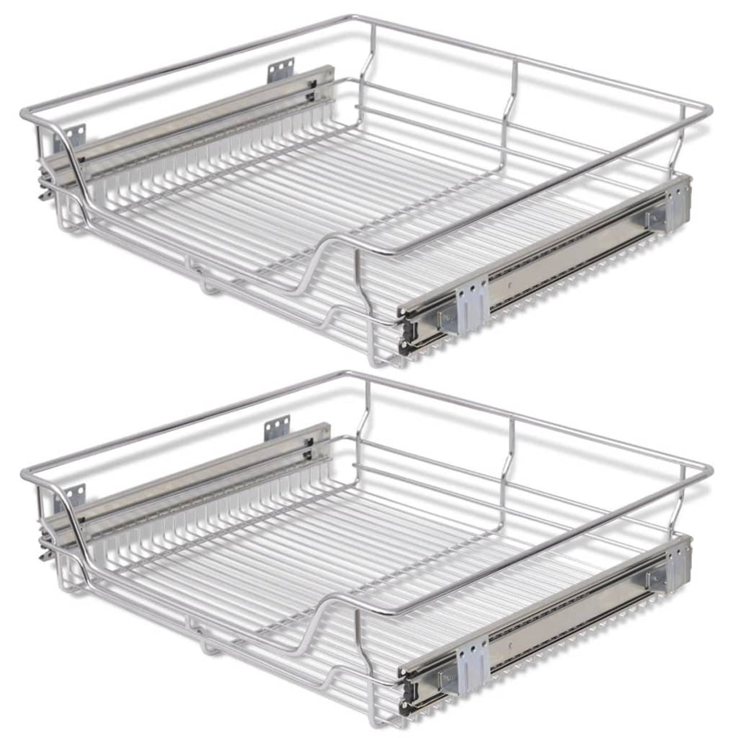 Ladeverdeler – Lade-organizer – Uittrekbare Organizer – Keukenlade Organizer – Metalen Ladeverdeler – 600 mm Breed – Duurzame Metalen Constructie