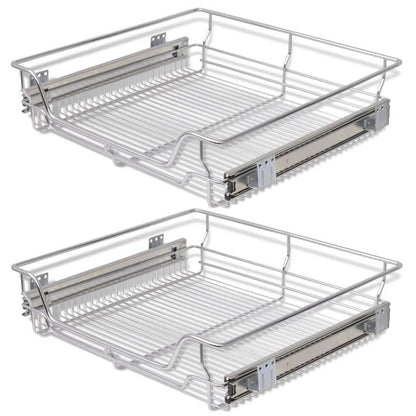 Ladeverdeler – Lade-organizer – Uittrekbare Organizer – Keukenlade Organizer – Metalen Ladeverdeler – 600 mm Breed – Duurzame Metalen Constructie