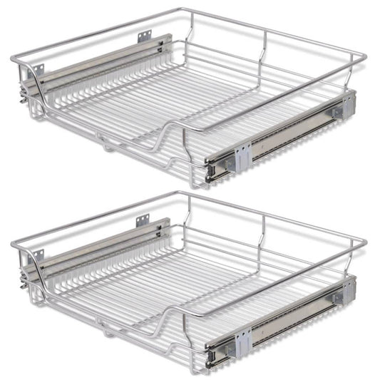 Ladeverdeler – Lade-organizer – Uittrekbare Organizer – Keukenlade Organizer – Metalen Ladeverdeler – 600 mm Breed – Duurzame Metalen Constructie