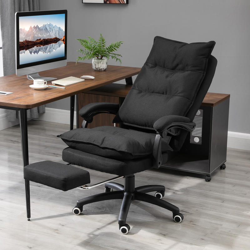 Bureaustoel – Ergonomische Stoel – Office Chair – Gamingstoel – Bureaufiets – Verstelbare Hoogte – Massagefunctie & Voetensteun
