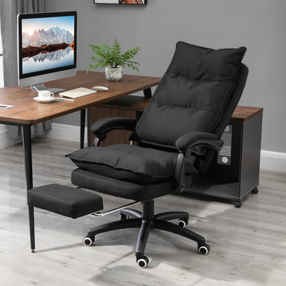 Bureaustoel – Ergonomische Stoel – Office Chair – Gamingstoel – Bureaufiets – Verstelbare Hoogte – Massagefunctie & Voetensteun
