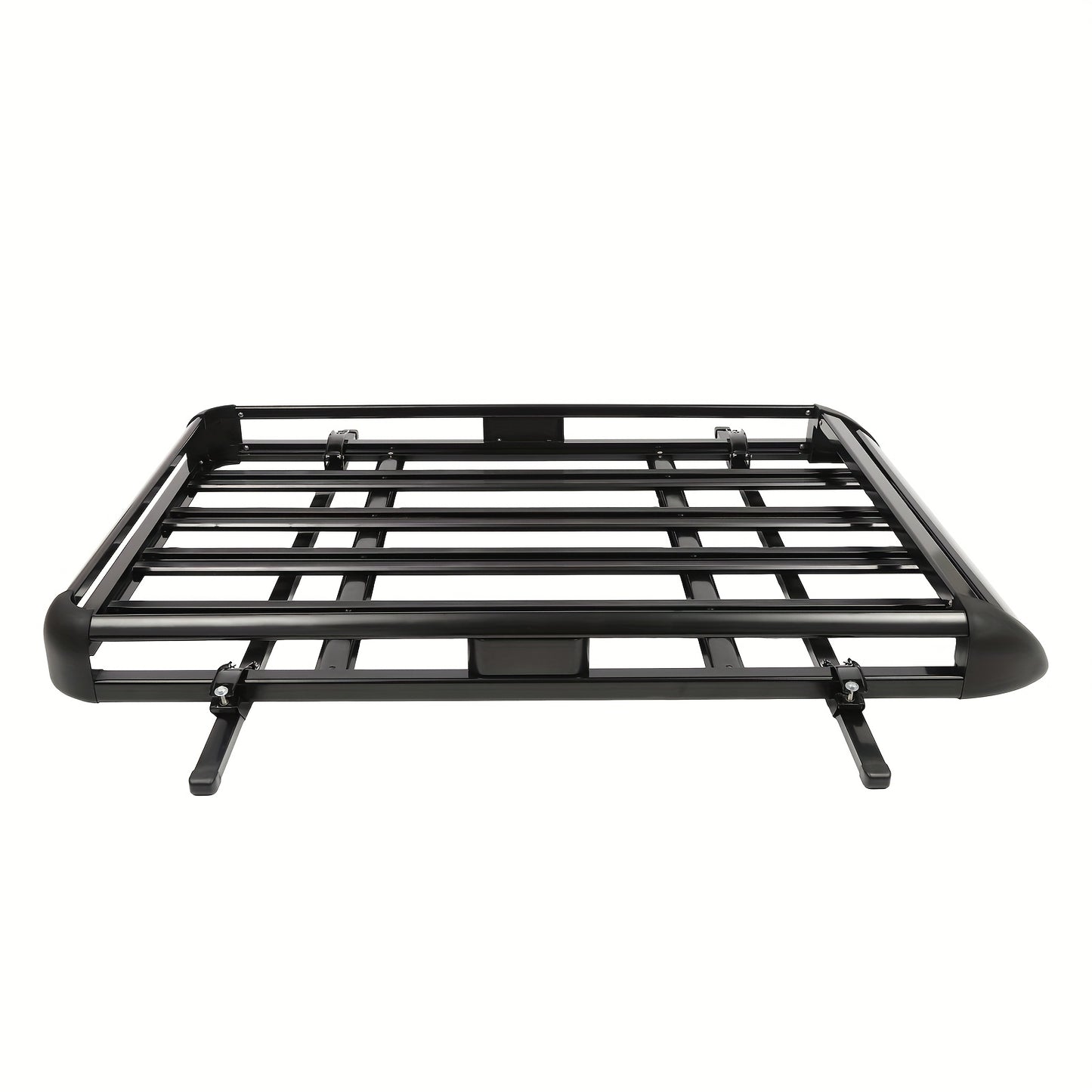 Dakmand SUV – Dakdrager Mand – Bagagekorf – Dakrek Ladebak – Zwarte Aluminium Dakmand – 160 cm Lengte – Maximaal 150 kg Draagvermogen