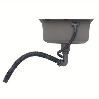 45*50 sink+ drainer- length 45 width 50 (black), stainless Steel Golden Rectangular Sink for Kitchens, Restaurants, Cafes, Bars, Hotels