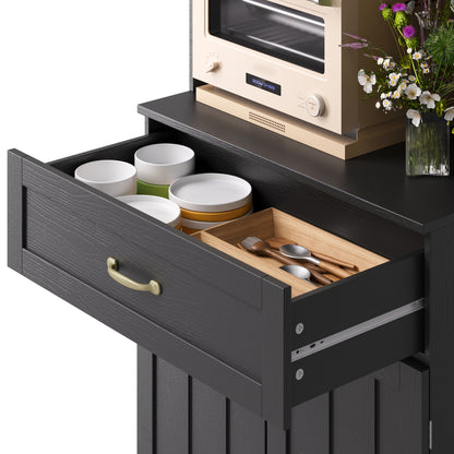 Bergkast – Opbergkast – Kast – Kledingkast – Dressoir – Witte kast – Grote capaciteit – Verstelbare planken – Stevig en duurzaam – Modern design