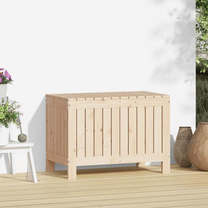 Tuinkist – Opbergbox – Kussenbox – Tuinopbergbox – Tuinberging – Massief Dennenhout – 76x42,5x54 cm – Robuust & Natuurlijk