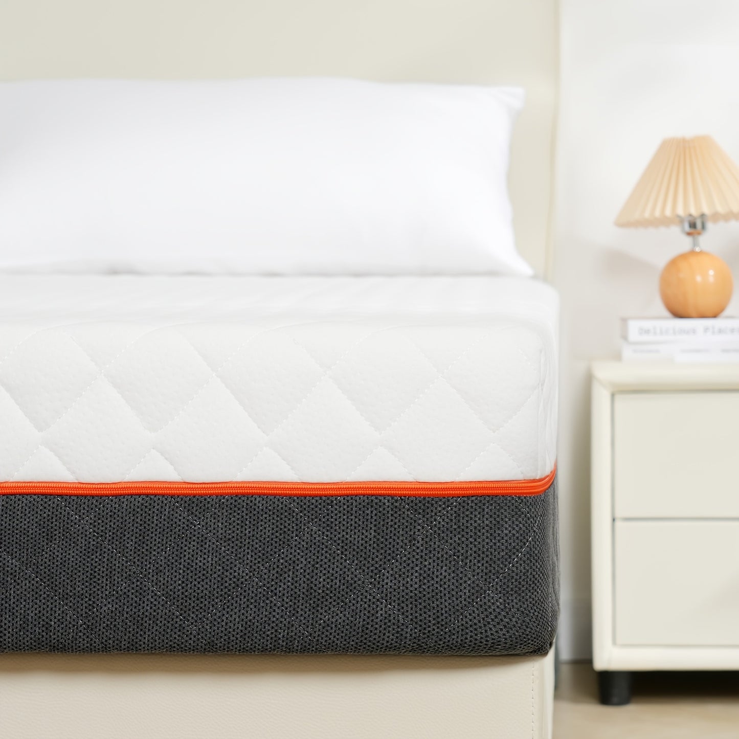 Matras – Bedmatras – Slaapmatras – Koudschuimmatras – Orthopedisch Matras – 90x200 cm – Ergonomisch 5-Zones – Medium & Stevige Ondersteuning – 18 cm Hoog