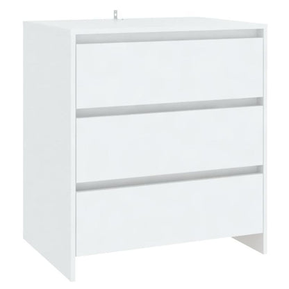 Sideboard – Dressoir – Opbergkast – Kastenmeubel – Wit – Set Van 3 – Hardhouten Materiaal – Verwijderbaar Compartiment