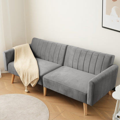 Slaapbank – Bank – Bed – Sofa – Futon – Verstelbare Rugleuning – Ruimtebesparend Design