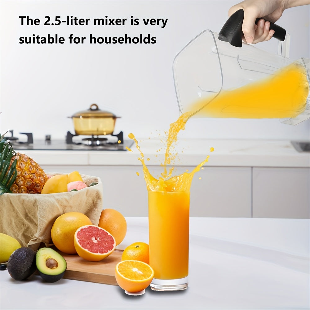 Blender – Keukenmachine – Mixer – IJscutter – Sapmaker – 2,5 Liter Glas – 6000W Krachtige Motor – 9 Snelheidsstanden