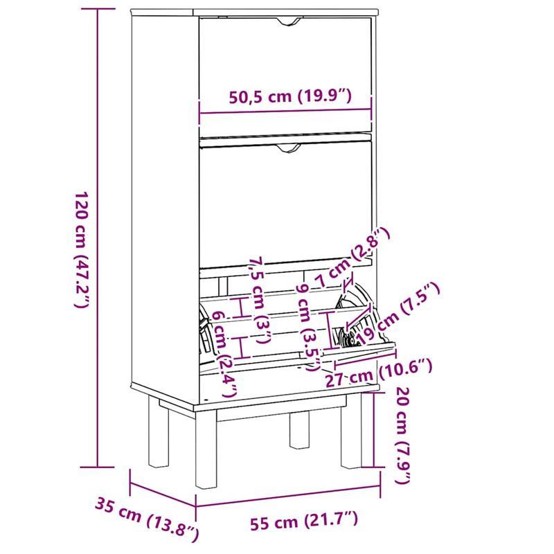 Schoenenkast – Schoenenopberger – Schoenenrek – Opbergkast – Kast – Kunststof – 3 Laden – Transparante Deurtjes – Ruimtebesparend – Direct Gebruiksklaar