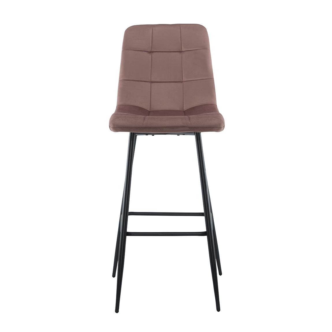 Velours Fauteuils – Velvet Stoelen – Lounge Stoelen – Relaxfauteuils – Zithoeken – Set Van 2 Antique Pink – Zwart Houten Frame – Comfortabele Rugleuning Met Voetensteun