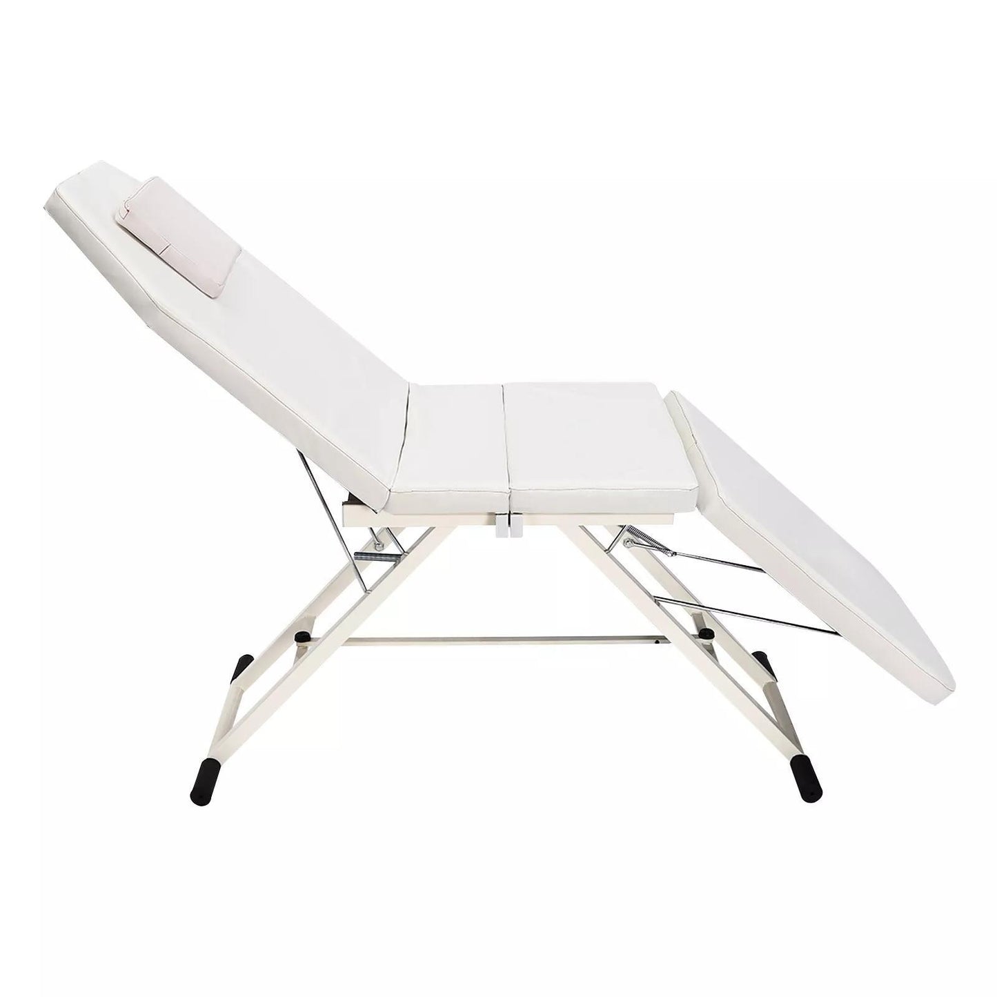 Massagebank – Massagetafel – Massagebed – Spa Bed – Wellnessbed – Wit – Extra Lang 180 cm – Draagkracht 250 kg