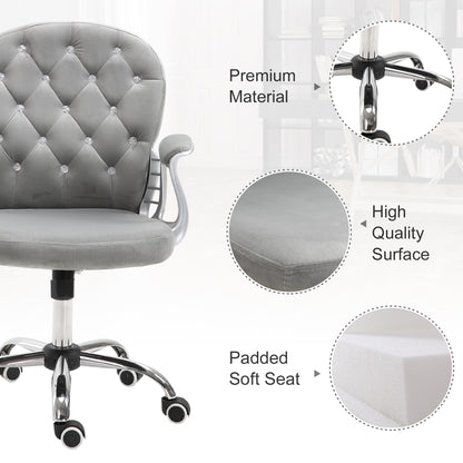 Bureaustoel – Ergonomische Stoel – Office Chair – Draaistoel – Bureau Stoel – Roze PU Bekleding – Verstelbare Hoogte 95-105 cm – Max 120 kg Belastbaar