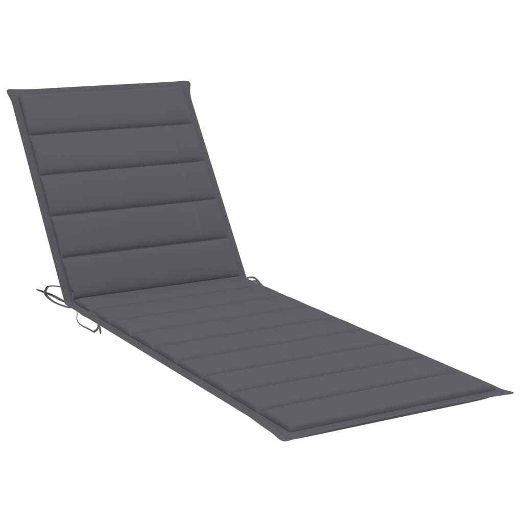 2-Persoons Lounger – Tuinbank – Ligstoel – Bamboe Stoel – Zitzak – Verstelbare Rugleuningen – Duurzaam Bamboe – Anthracite