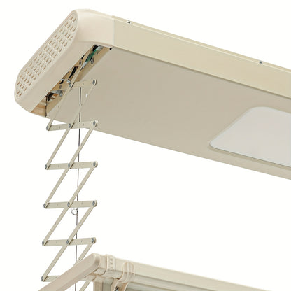 Telescopische Kledingdroger – Wasrek Wandmontage – Droogrek Badkamer – Uitschuifbaar Droogrek – Waslijn Rekje – Verstelbare Lengte – Stalen Constructie – Ruimtebesparend Design