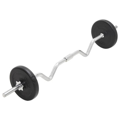 Halterset – Dumbbells – Barbell – Gewichten – Krachttraining – Verstelbaar 0-30 kg – Duurzame Koperlegering