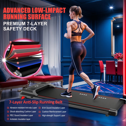 Loopband – Wandelloper – Fitnessband – Thuisfitness – Walking Pad – Incline 4% – 2.25 PK Motor – Max 100kg Belastbaar