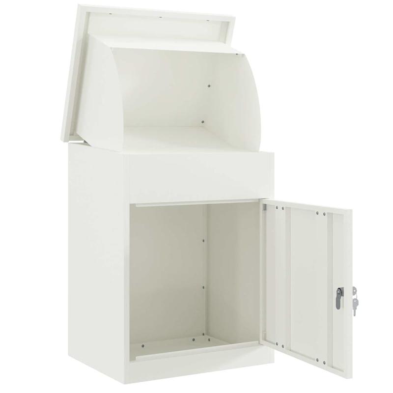 Pakketbox – Pakketbrievenbus – Pakketkluis – Brievenbus – Pakketcontainer – Gegalvaniseerd Staal – Veilig Slot – Weerbestendig Design – 44x35x59 cm