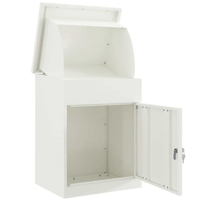 Pakketbox – Pakketbrievenbus – Pakketkluis – Brievenbus – Pakketcontainer – Gegalvaniseerd Staal – Veilig Slot – Weerbestendig Design – 44x35x59 cm
