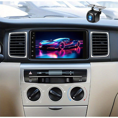 2G+64G Car Radio Stereo for Toyota Corolla 2003-2008/ Camry 2002-2006/ Highlander 2001-2007/ RAV4 2001-2005, Wireless CarPlay/ Android Auto 17.78cm IPS Touch Screen Android 13 WiFi DSP Camera