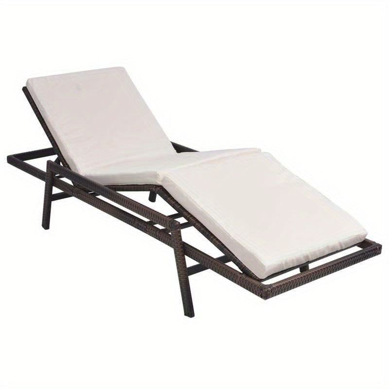 Loungestoel – Zonligstoel – Tuinstoel – Balkonstoel – Campingstoel – Ergonomisch Kussen – Duurzaam Dennenhout