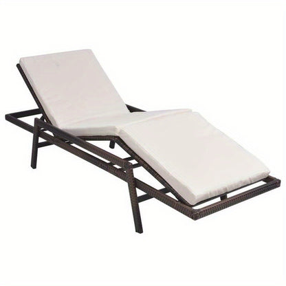 Loungestoel – Zonligstoel – Tuinstoel – Balkonstoel – Campingstoel – Ergonomisch Kussen – Duurzaam Dennenhout