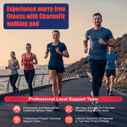 Loopband – Wandelband – Walking Pad – Hardloopband – Treadmill – 4% Hellingshoek – Krachtige 2,25 PK Motor – Max. 100 kg Belastbaar