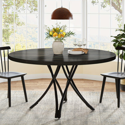 Console Tafel – Sidetable – Haltafel – Wandtafel – Opbergmeubel – Rustiek Industrieel Design – Eiken Grijs Afgewerkt Hout – Geometrisch Metalen Frame – Max. 99,79 KG Belasting – Eenvoudige Montage