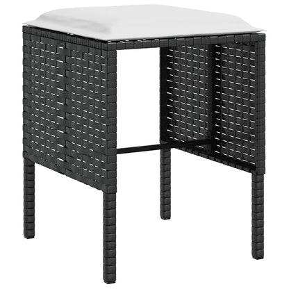 Loungebank – Loungeset – Tuinbank – Loungesofa – Loungebank met Kussens – Weerbestendig PE Rotan – Gepoedercoat Stalen Frame
