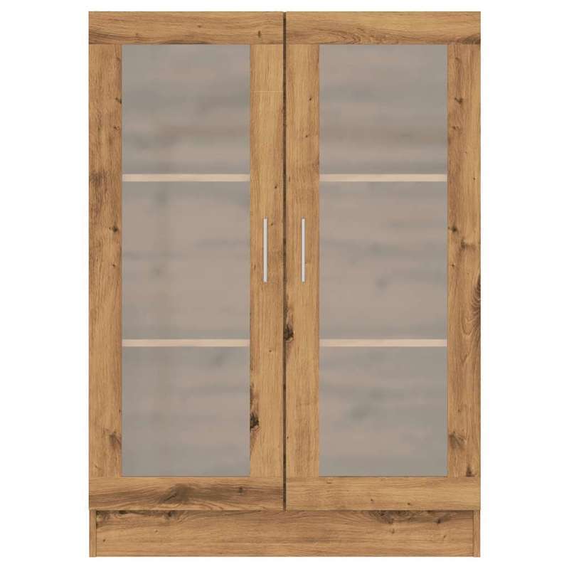 Houten Boekenkast – Handgemaakte Boekenplank – Moderne Opbergkast – Boekenrek – Minimalistische Boekenset – Multifunctioneel – 82,5x30,5x115 cm – Massief Eikenhout – Zwart Accent