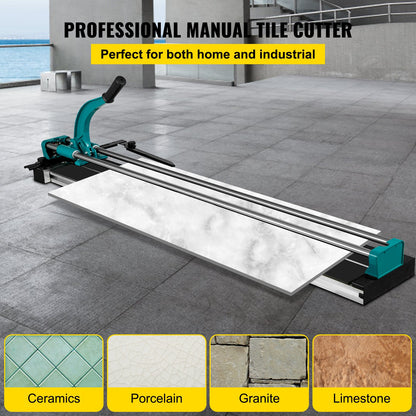 Tegelzaag – Tegelsnijder – Tegelsnijmachine – Tegelknipper – Tegelsnijder Handmatig – Maximale Snijlengte 120 cm – Lasergeleiding & Hardmetalen Snijwiel