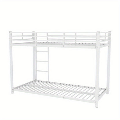 Metalen Stapelbed – Stapelbed – Bunk Bed – Metalen Bedden – 90x200 Cm – Stevig Metaal – Klassiek Wit