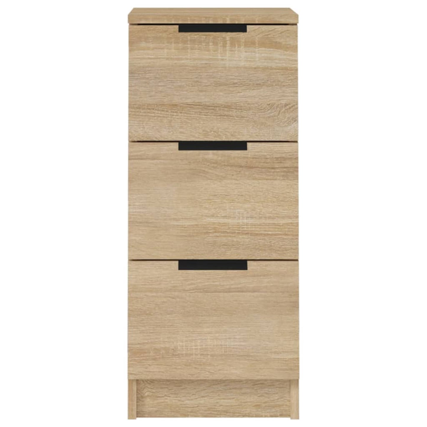 Sideboards 2pcs Sonoma Oak 30x30x70cm Engineered Wood