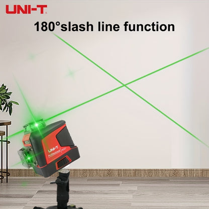 Laserwaterpas – Kruislijnlaser – Lijnlaser – Bouwlaser – Zelfnivellerend – Groene Laser 12 Lijnen – USB-C Oplaadbaar 5200mAh