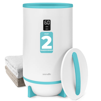 Handdoekenwarmer – Elektrische Handdoekdroger – Handdoekverwarmer – Badstofverwarmer – Timerfunctie – Geurhouder – Automatische Uitschakeling – Blauw