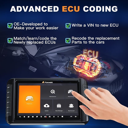 OBD2 Diagnoseapparaat – Autoscanner – Auto Diagnosetool – Foutcode Lezer – Auto Scanner – Draadloos Met USB Stroomvoorziening – 35+ Resetfuncties & Gratis Updates