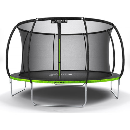 Trampoline – Springkussen – Buitenspeeltoestel – Speelmat – Veiligheidsnet – 12 Voet (374 cm) – Max. Belastbaar 300 kg – Water- en UV-bestendig