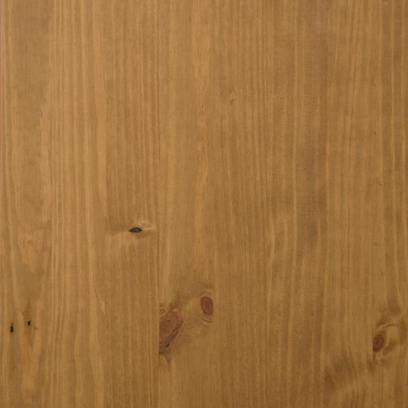 Sideboard with glass doors FLAM 80x40x80cm solid pine wood