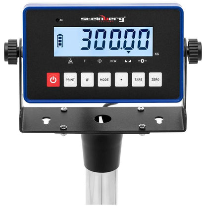 Platform Scale for Warehousing, 40 x 50 cm, 300 kg / 0.01 kg Precision