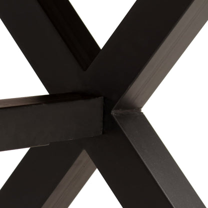 Eettafelset – Eetkamerset – Keukentafelset – Zitgroep – Tafel en Stoelen – Massief Acacia- en Mangohout – Set Van 1 Tafel + 6 Stoelen – Robuust & Handgemaakt