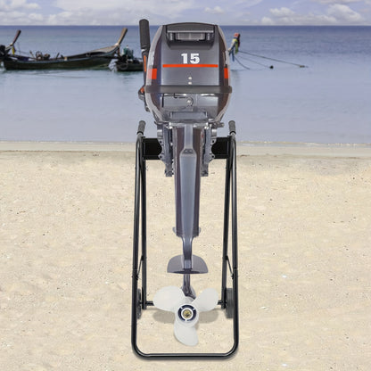 Buitenboordmotor Standaard – Motorwagen – Transportkar – Motorstandaard – Motor Dolly – Opvouwbaar – Koudgewalst Staal – 40 kg Belastbaar