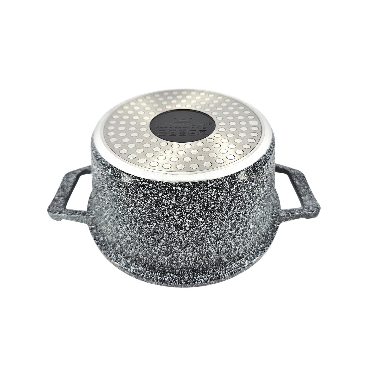 10-delige Pannenset – Kookpannen – Braadpannen – Stoofpannen – Pottenset – Marmer Coating – Inductie Geschikt – Anti-aanbaklaag