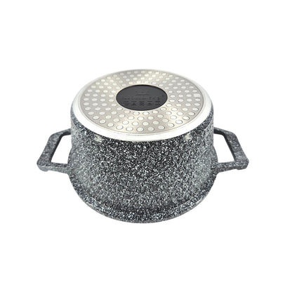 10-delige Pannenset – Kookpannen – Braadpannen – Stoofpannen – Pottenset – Marmer Coating – Inductie Geschikt – Anti-aanbaklaag