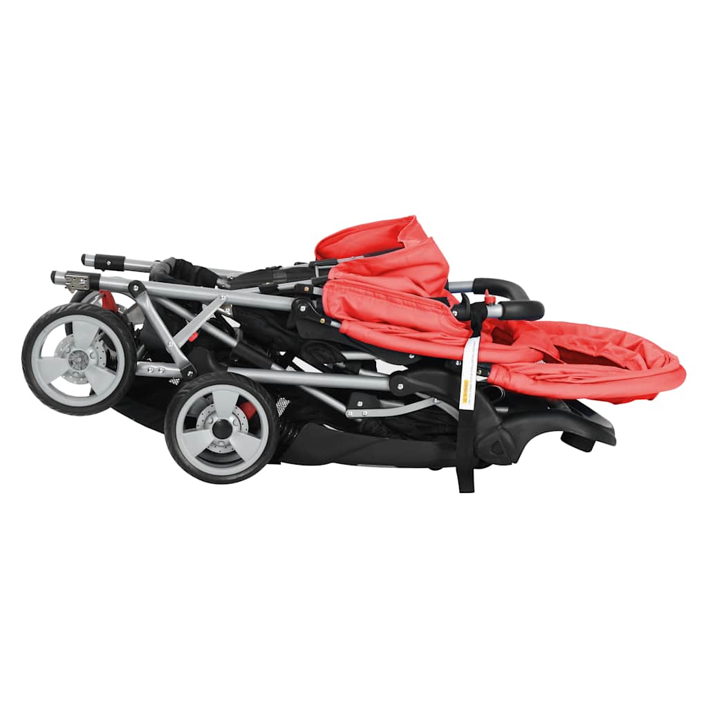 Kinderwagen – Buggy – Wandelwagen – Combi Wagen – Dubbele Kinderwagen – Stevig Stalen Frame – Inklapbaar Met Zonnedak
