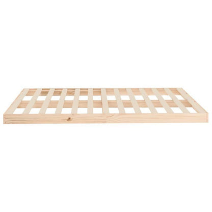 Bedframe – Ledikant – Bedbodem – Slaapbank – Houten Bed – Massief Hout – 140x190 cm – Vervaardigd Uit Gemaakt Van Pijnboomhout