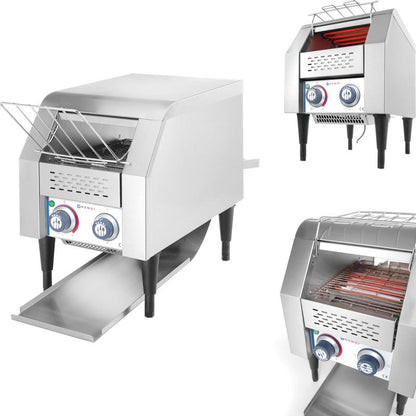Broodrooster – Toaster – Retro Toaster – Tosti-ijzer – Keukenapparaat – 1340W Vermogen – Compact Formaat