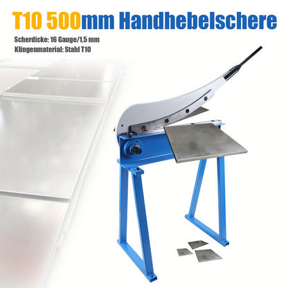 Knipschaar – Metalenschaar – Smetaalschaar – Knipgereedschap – Plaatknipper – 50 cm Lemmet – Max 1,5 mm Dikte – Ergonomische Antislip Handgreep – Roestvrij & Duurzaam